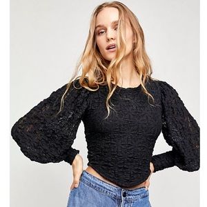 nwt free people tea time top